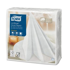 Servilletas Tork Linstyle Blanca (14 PAQUETES DE 50 UNIDADES)
