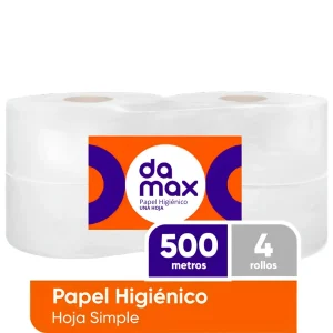 Higienico Damax 500 mts x 4 unidades