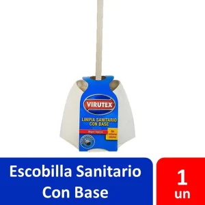 Escobilla Limpia Sanitario Con Base Virutex