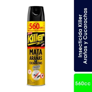 Insecticida Killer Mata Arañas y Cucarachas