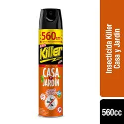 Insecticida Killer Casa y Jardín 390 cc