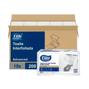 Toalla Interfoliada Elite 18 Paquetes