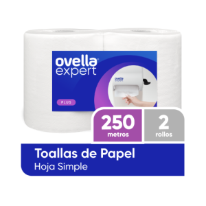 Toalla Ovella 250 mt hoja simple